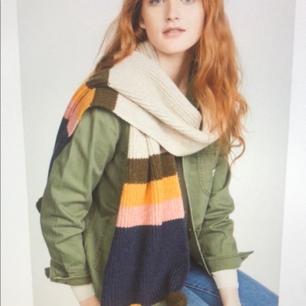 Madewell Color Block Scarf